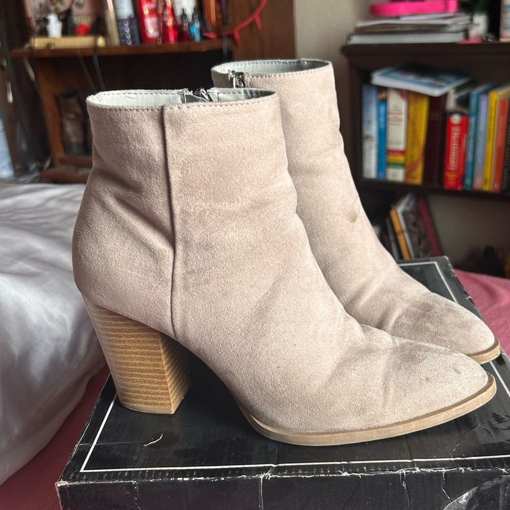 Nude Booties